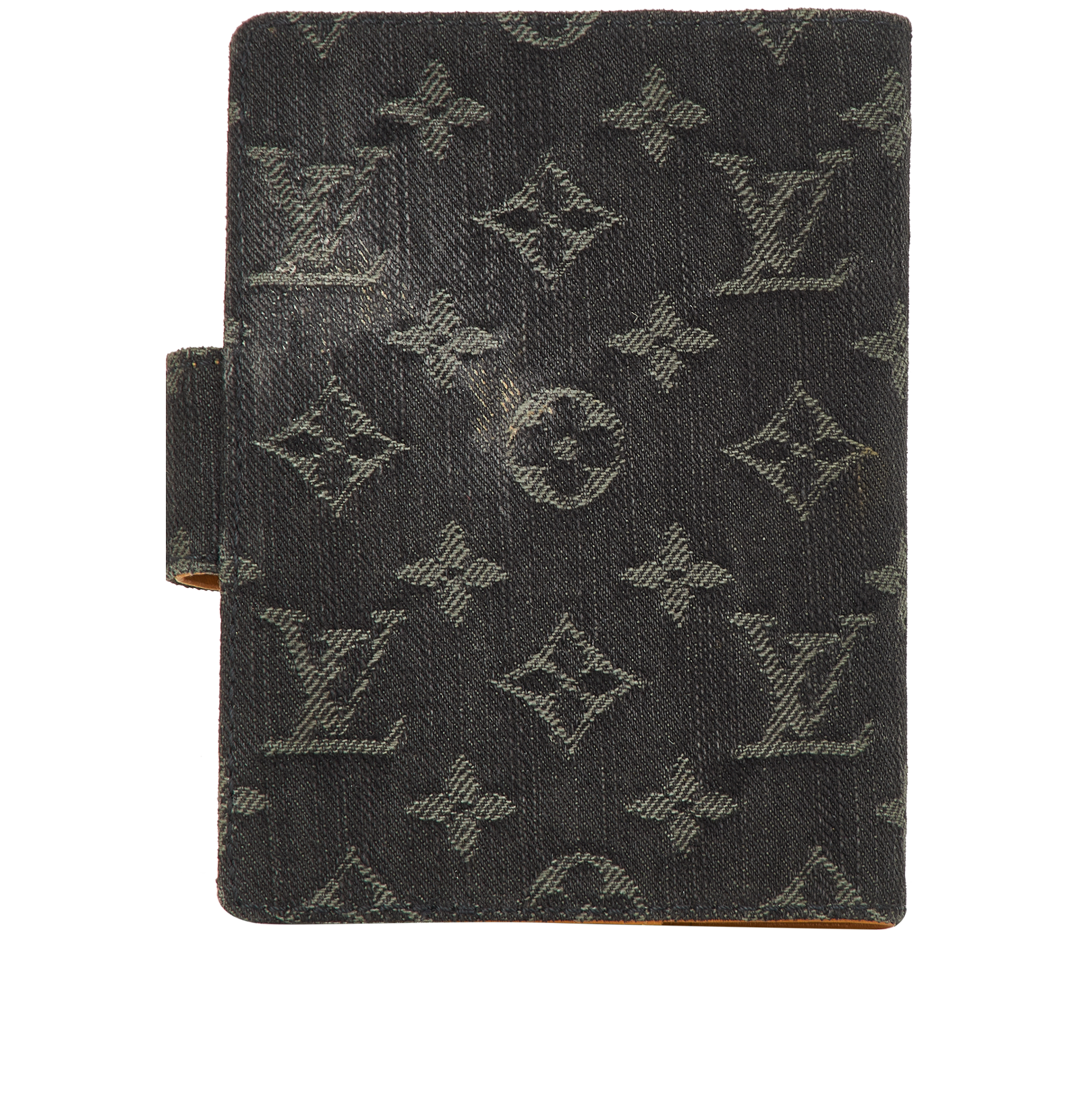 Louis Vuitton Agenda Cover, &pound;195, Accessories, Black, Denim, Back view